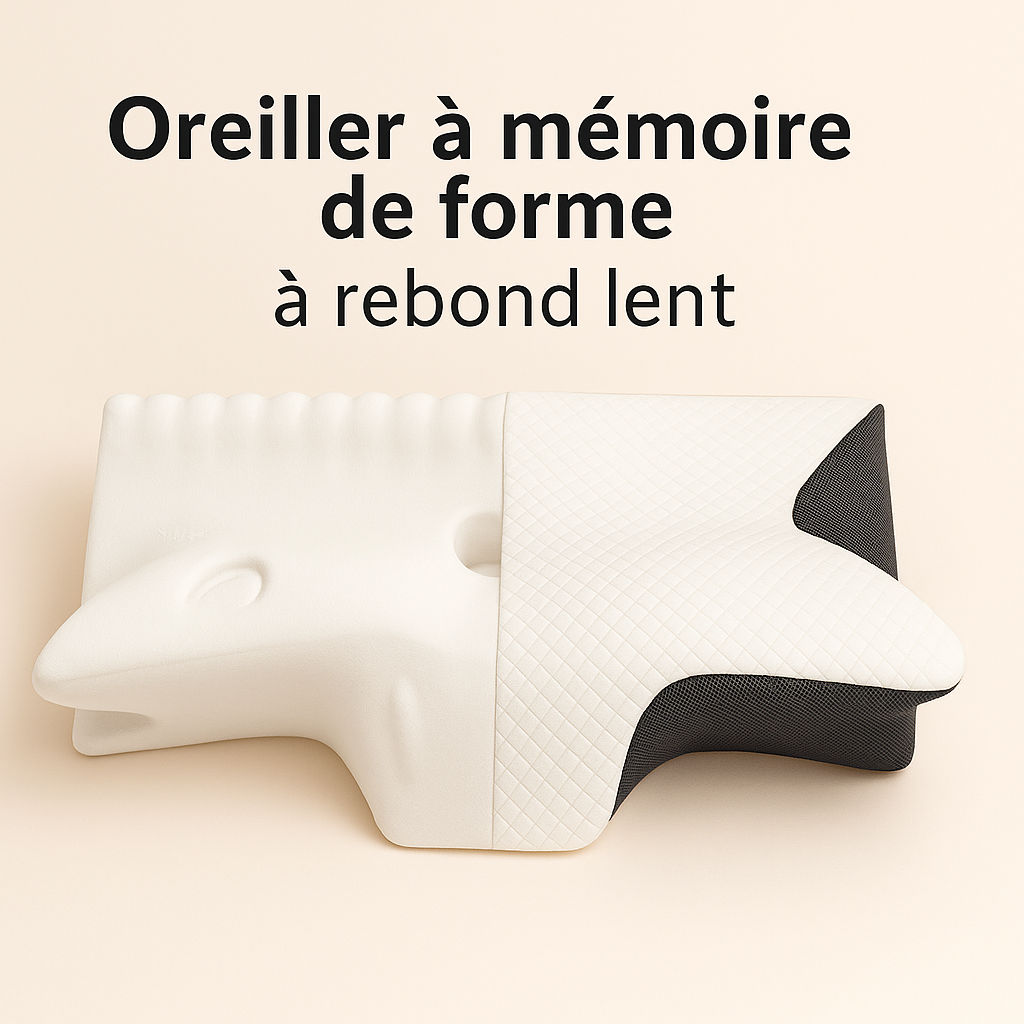 Oreiller Cervical à Mémoire de Forme