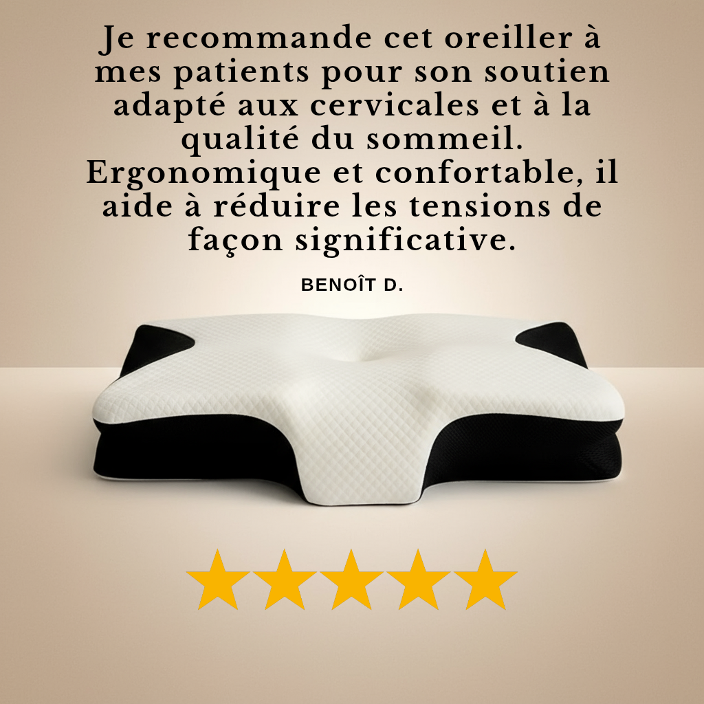 Oreiller Cervical à Mémoire de Forme