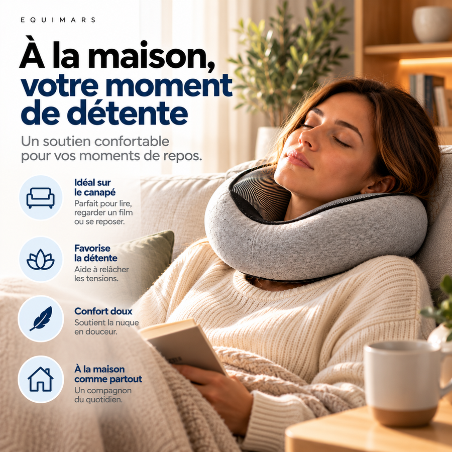 Dans le canapé, à la maison