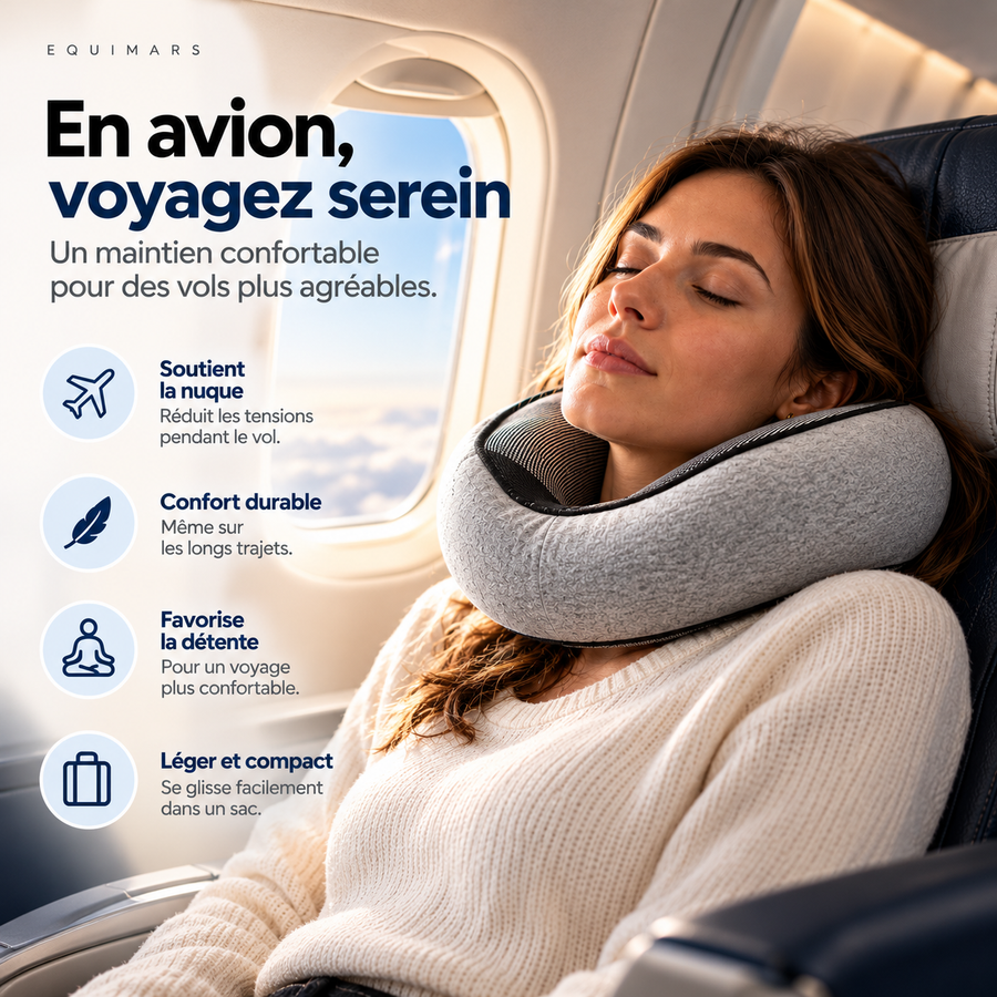 En avion