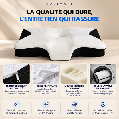 Oreiller Cervical à Mémoire de Forme