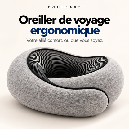 Coussin cervical de voyage ergonomique