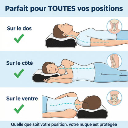 Oreiller Cervical à Mémoire de Forme