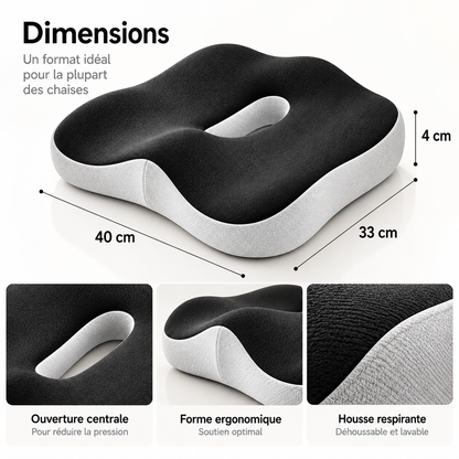 Equimars Confort Assise – Coussin d'assise ergonomique