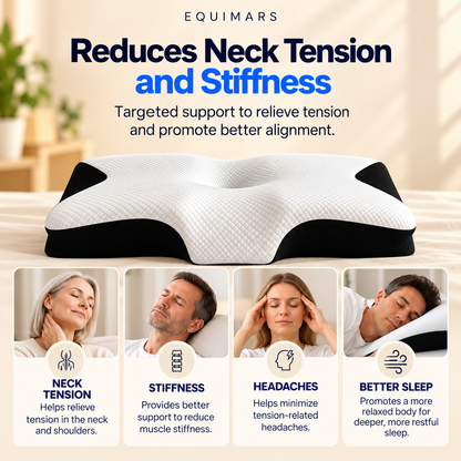 US - Memory foam cervical pillow 4