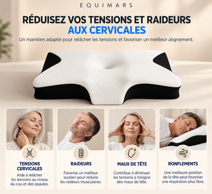 Oreiller Cervical à Mémoire de Forme