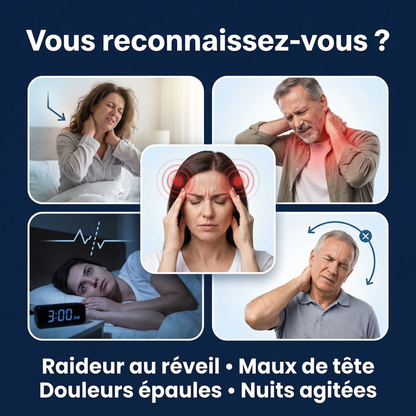 Oreiller Cervical à Mémoire de Forme