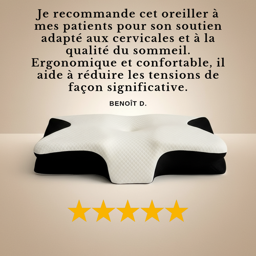 Oreiller Cervical à Mémoire de Forme