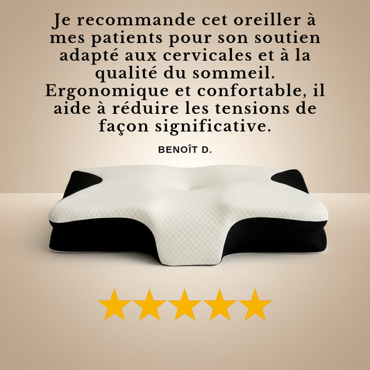 Oreiller Cervical à Mémoire de Forme
